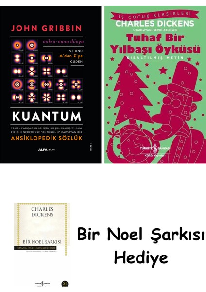 Kuantum Ansiklopedik Sözlük (Ciltli) + Tuhaf Bir Yılbaşı Öyküsü + Bir Noel Şarkısı