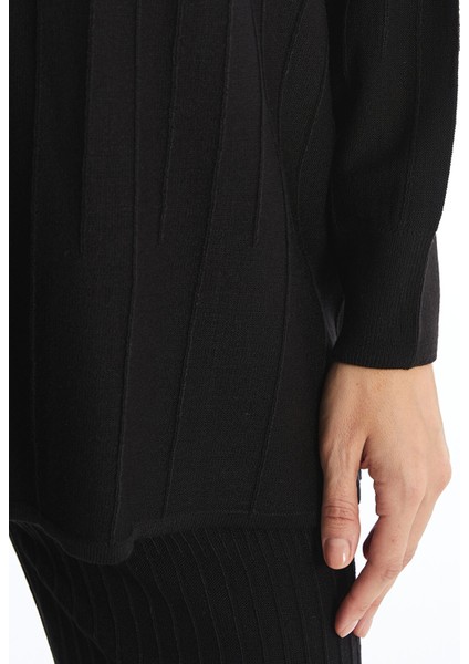 Yeni Sezon Bisiklet Yaka Kadın Triko Tunik modelleri