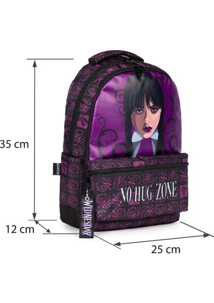 Lisanslı Wednesday Ilkokul Sırt Çantası