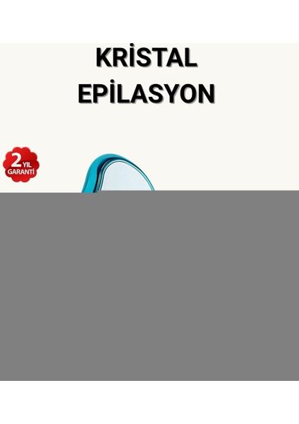 Kristal Tüy Temizleme Cihazı Yüz Kol Bacak Uyumlu Taşınabilir