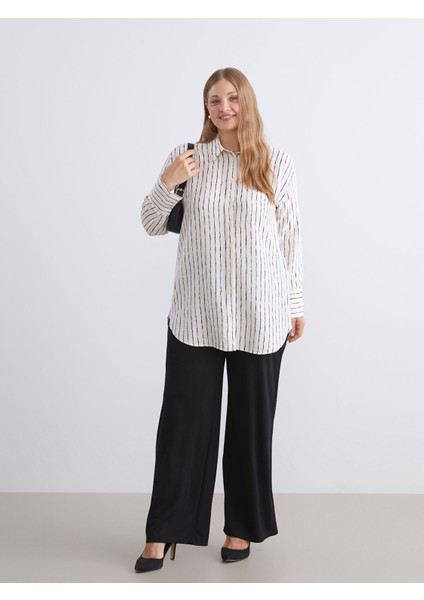 Yeni Sezon Çizgili Kadın Gömlek Tunik fiyatları