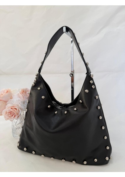 Metal Detaylı Kadın Omuz Çantası – Şık Deri Görünümlü Günlük ve Gece Kombinlerine Uygun Tasarım fiyatları