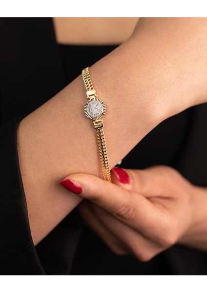 Altın Choker Baget Bileklik