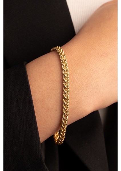 Altın Burgu Çift Sıra Bileklik