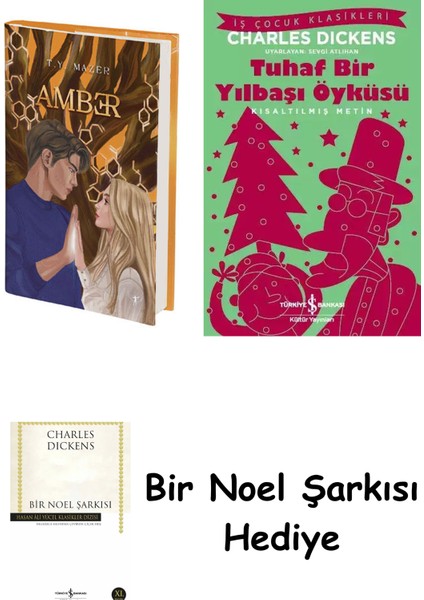 Amber (Ciltli) + Tuhaf Bir Yılbaşı Öyküsü + Bir Noel Şarkısı