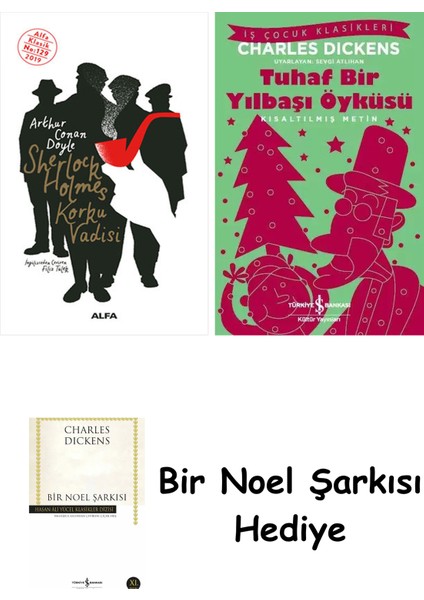 Sherlock Holmes - Korku Vadisi + Tuhaf Bir Yılbaşı Öyküsü + Bir Noel Şarkısı