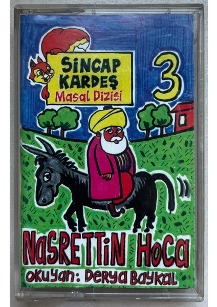 Derya Baykal Sincap Kardeş Masal Dizisi Kaset (Orijinal Dönem Baskı Kaset)