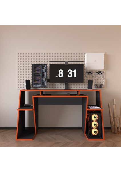 Pixel Profesyonel Oyuncu Masası,gamer DESK,150X55,SİYAH Oyuncu Masası,bilgisayar Masası modelleri
