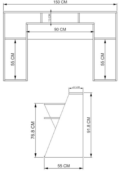 Pixel Profesyonel Oyuncu Masası,gamer DESK,150X55,SİYAH Oyuncu Masası,bilgisayar Masası indirimleri