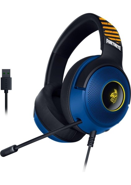 Kraken V3 x Fortnite Edition RZ04-03750500-R3M1 Rgb USB Kablolu Kulak Üstü Oyuncu Kulaklığı Teşhir