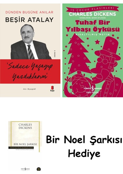 Sadece Yaşayıp Yazdıklarım + Tuhaf Bir Yılbaşı Öyküsü + Bir Noel Şarkısı