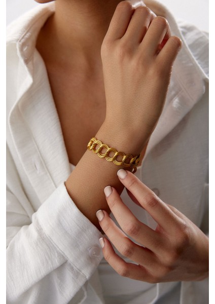 14 Ayar Altın Samanyolu Bileklik fiyatları