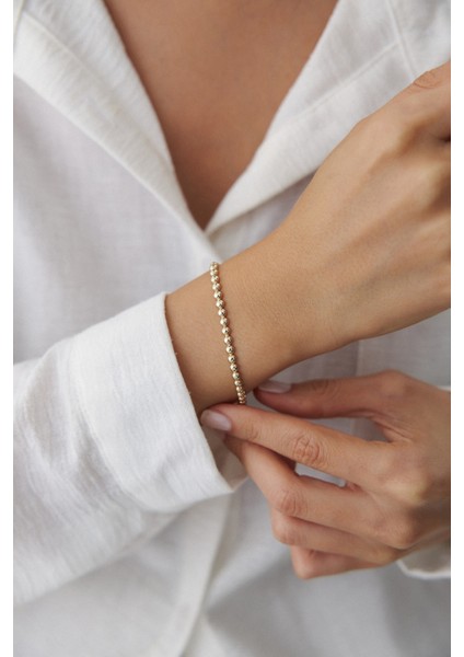 14 Ayar Altın Toplu Bileklik