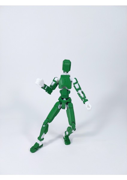 Dummy Oynar Eklemli 15 cm Aksiyon Oyuncağı Yeşil Beyaz 3 Çift El & Aksesuar fiyatları