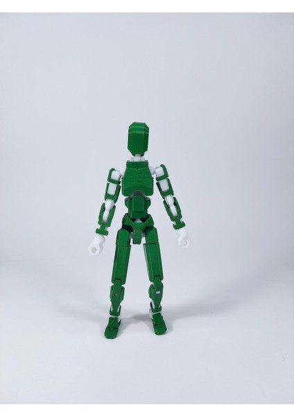 Dummy Oynar Eklemli 15 cm Aksiyon Oyuncağı Yeşil Beyaz 3 Çift El & Aksesuar modelleri