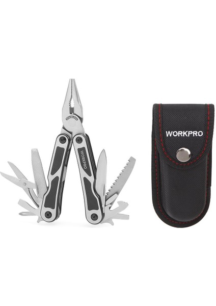 WP382009 15 In 1 Çok Fonksiyonlu Profesyonel Pense Seti + Taşıma Kılıfı