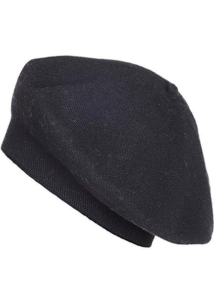 Kadın Siyah Triko Fransız Bere – Yumuşak Dokulu Kışlık Model fiyatları