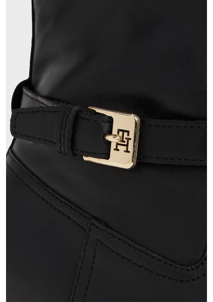 Hakiki Deri Tokalı Fermuarlı Bot Bayan Bot FW0FW08781 Bds fırsatları