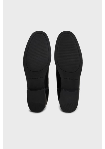 Hakiki Deri Tokalı Fermuarlı Bot Bayan Bot FW0FW08781 Bds