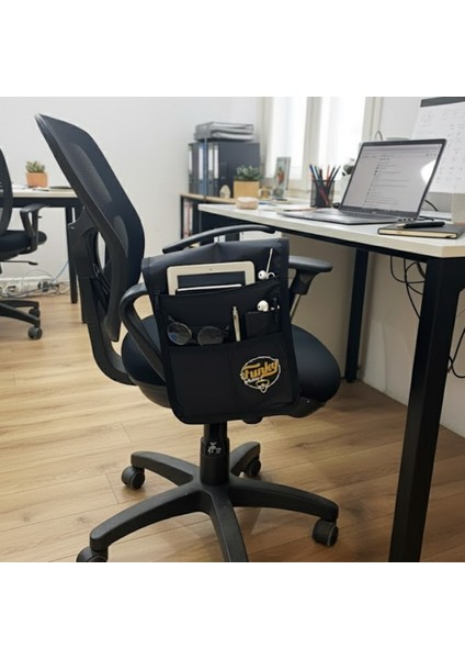 Cırtlı 3 Bölmeli Organizer Cep - Kamp Sandalyesi, Kamp Masası, Ofis Sandalyesi, Araba Organizeri fırsatları