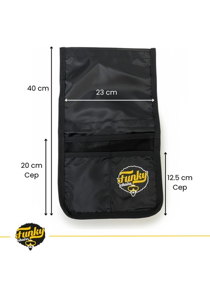 Cırtlı 3 Bölmeli Organizer Cep - Kamp Sandalyesi, Kamp Masası, Ofis Sandalyesi, Araba Organizeri fiyatları