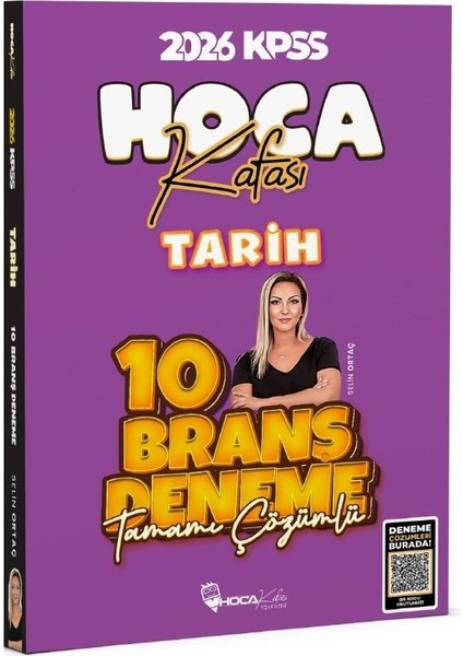 2026 Kpss Tarih 10 Deneme Çözümlü Hoca Kafası Yayınları