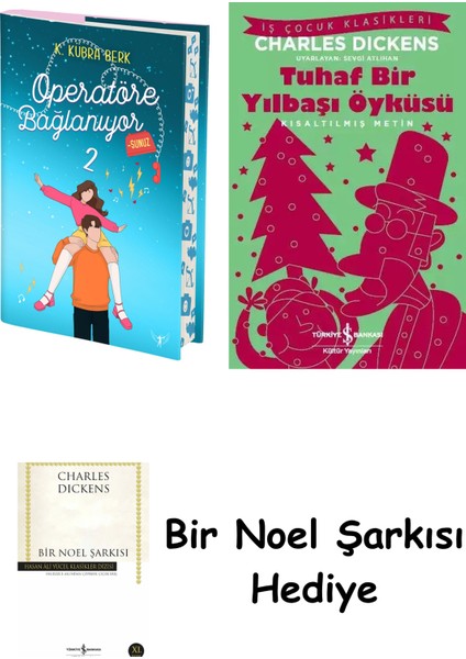 Operatöre Bağlanıyorsunuz 2 (Ciltli - Yan Boyamalı) + Tuhaf Bir Yılbaşı Öyküsü + Bir Noel Şarkısı