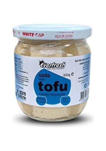 Sade Tofu Yüksek Proteinli Vegan Ürün 300 gr Türkiye Menşeli Doğal modelleri