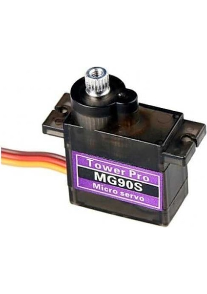 Tower Pro MG90S Mikro Servo Motor 180-360 Derece