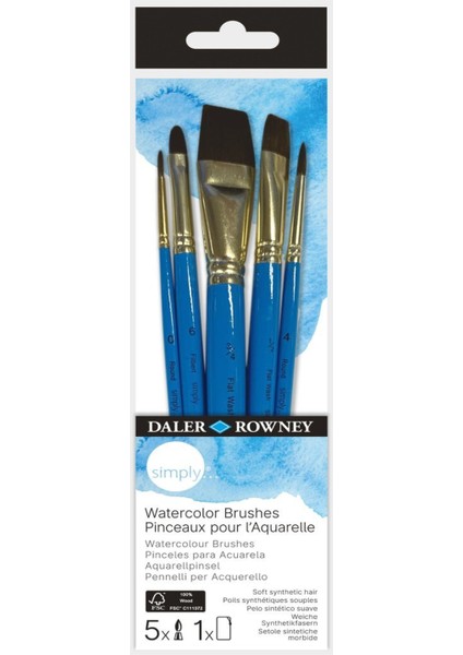 A5 200 gr Spr Mix Media Pad 20 Yp Daler Rowney Aquafine Sulu Boya Seti 12'li Fırça Seti Daler Rowney indirimleri