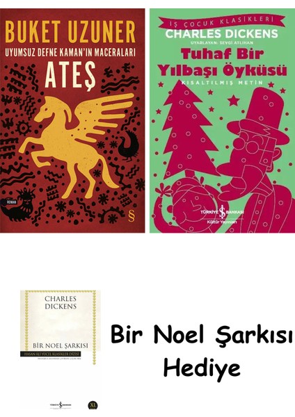 Uyumsuz Defne Kaman'ın Maceraları - Ateş + Tuhaf Bir Yılbaşı Öyküsü + Bir Noel Şarkısı