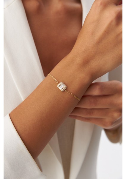 14 Ayar Altın Baget Bileklik fiyatları