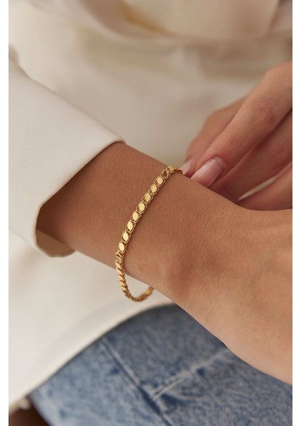 Altın Pullu Halep Bileklik