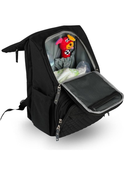 Arya Anne Bebek Bakım Sırt Çantası Siyah indirimleri