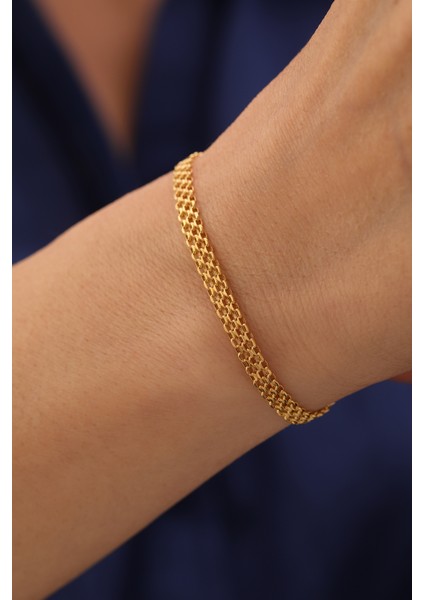 14 Ayar Altın Bismark Bileklik fiyatları