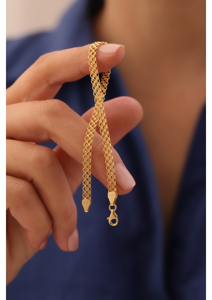 14 Ayar Altın Bismark Bileklik modelleri