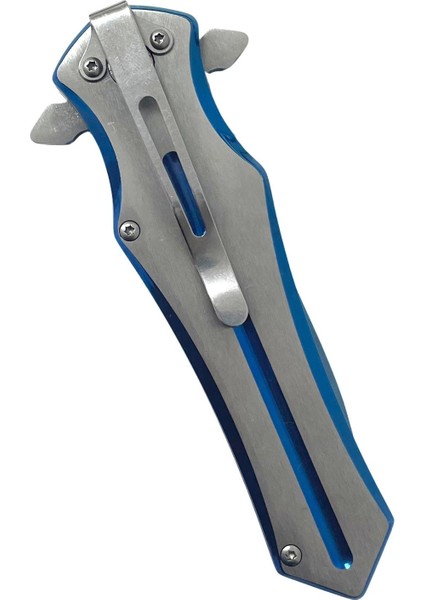 Mtech Mavi Detaylı Kemer Klipsli Çelik Kamp Çakısı modelleri