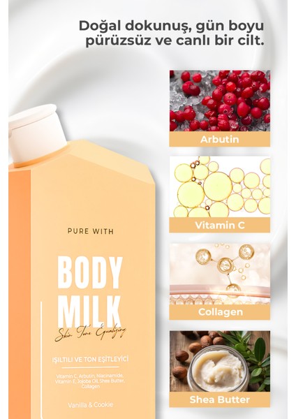 Ikili Set: Shea Vanilya Vücut Sütü 250 ml + C Vit. Mango Duş Jeli 400 ml fiyatları