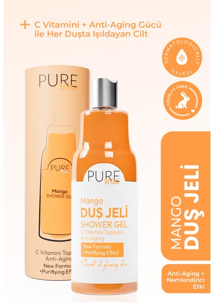 Ikili Set: Shea Vanilya Vücut Sütü 250 ml + C Vit. Mango Duş Jeli 400 ml indirimleri