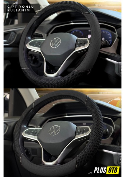 Rally Serisi Geçmeli Oto Direksiyon Kılıfı Özel Fileli Terletmez Doku ve Delikli Deri Araba Aksesuar modelleri