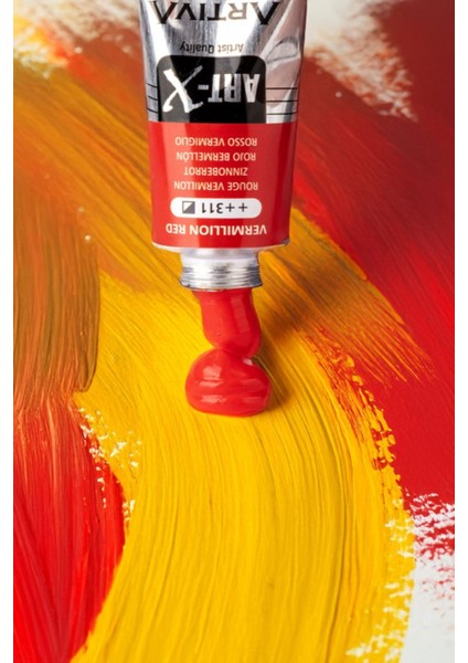 Masaüstü Şövale Artıva Serıes Oıl Color 37 ml 12"li Set Oil Brushes 10LU Fırça Tuval Set indirimleri