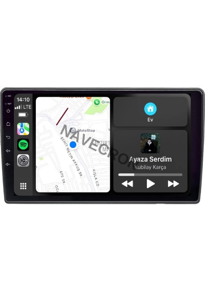 Kıa Ceed 2007-12 9" Uyumlu Android Multimedia Gerçek 4/64 Kablosuz Carplay Geri Görüş Kameralı