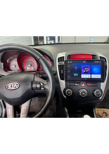 Kıa Ceed 2007-12 9" Uyumlu Android Multimedia Gerçek 4/64 Kablosuz Carplay Geri Görüş Kameralı modelleri