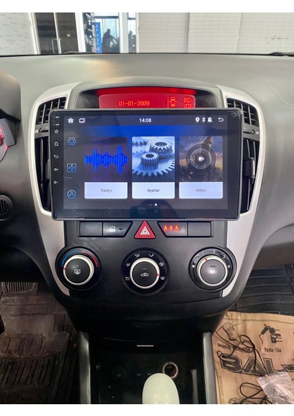 Kıa Ceed 2007-12 9" Uyumlu Android Multimedia Gerçek 4/64 Kablosuz Carplay Geri Görüş Kameralı fırsatları