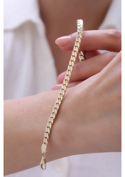 14 Ayar Altın Sık Gurmet Bileklik modelleri