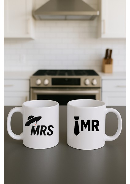 Mr-Mrs Kupa Bardak (Ikili)