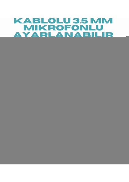 Kırmızı Işıklı Oyuncu Kulaklığı Kablolu Mikrofonlu Profesyonel