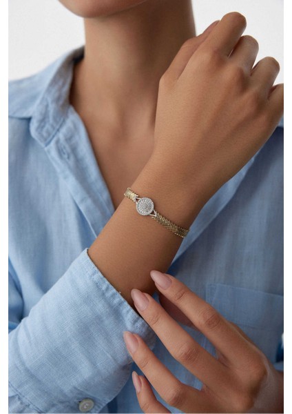 14 Ayar Altın Pars Coronet Bileklik