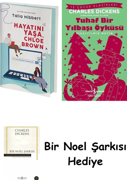 Hayatını Yaşa Chloe Brown (Ciltli) + Tuhaf Bir Yılbaşı Öyküsü + Bir Noel Şarkısı