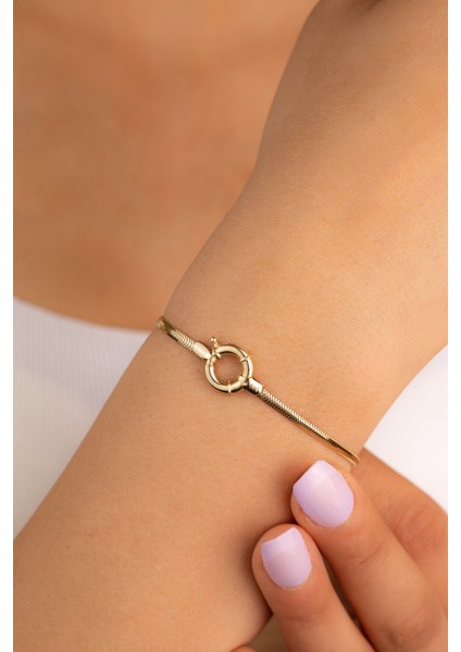 Altın Balık Sırtı Bileklik